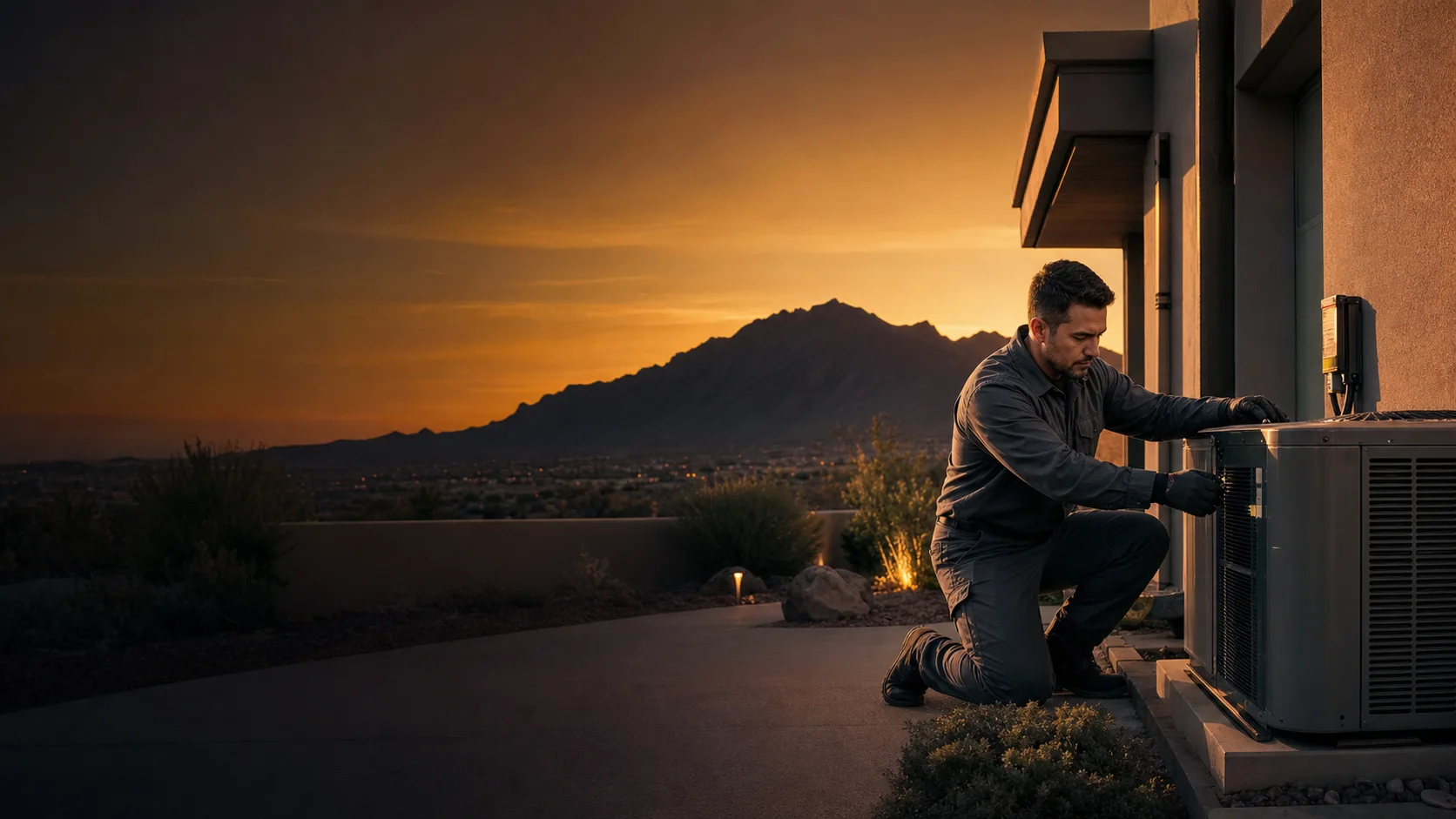 Black Mountain Air technician serving a Southern Nevada property